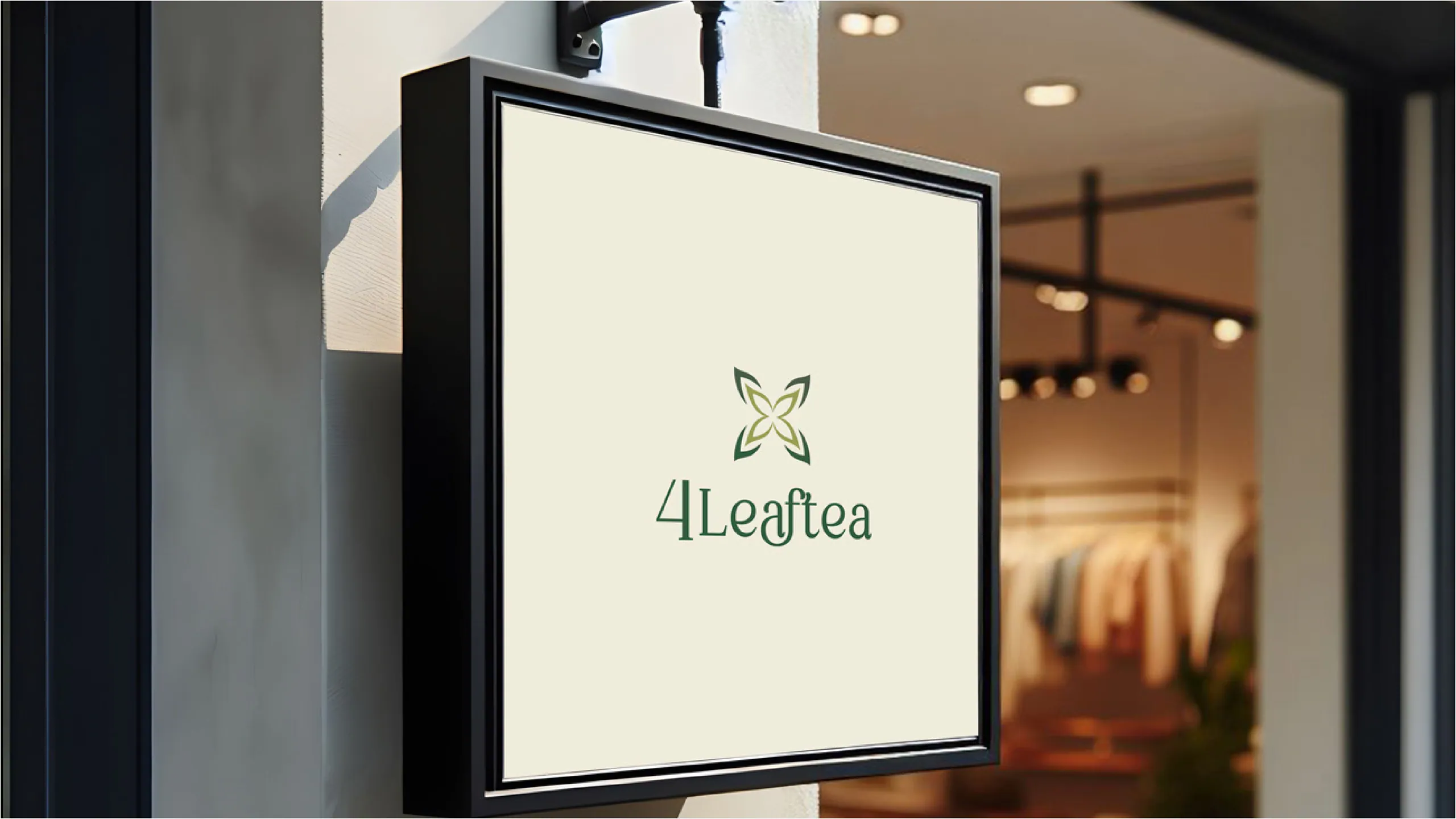 4LeafTea brand identity 1